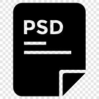 PSD Design, PSD Template, Photoshop, Graphic Design icon svg