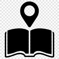 Public Library, Local Library, Library System, Library Location icon svg