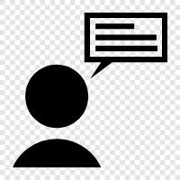 public speaking, talking, speech, presentation icon svg