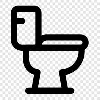 public toilets, lavatories, WCs, Toilets icon svg