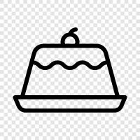 pudding icon svg