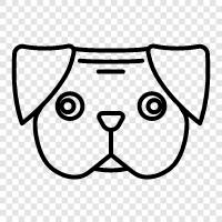 Pug Pug, Pug Pug Pug, Pug Pug Pug Pug, Pug icon svg