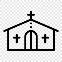 pulpit, pastor, choir, service icon svg