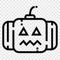 pumpkin, carving, pumpkin carving, Halloween icon svg