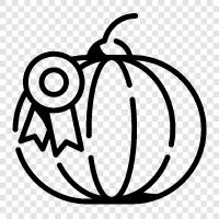 Pumpkin, Halloween, Contest, Best icon svg