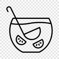 punch, drink, bowl, celebration icon svg