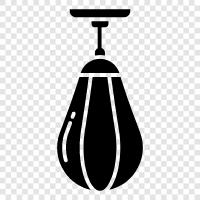 punching bag, martial arts, training, Speed Bag icon svg