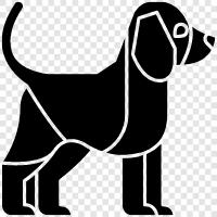 puppies, dog breeds, dog training, dog care icon svg