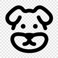 puppies, breeds, adoption, training icon svg