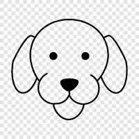puppies, dog, dog breeds, breeds of dogs icon svg