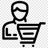 purchasing, shopping, spending, living icon svg