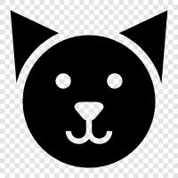 purr, meow, scratch, sleep icon svg