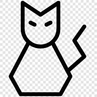 purr, meow, cute, funny icon svg