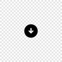 push button, release button, power button, down button icon svg