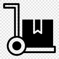 pushcart, grocery, produce, shopping icon svg