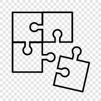 puzzle, brain teaser, mental challenge, creative thinking icon svg