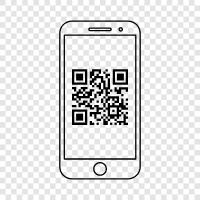 QR Reader, QR Code Scanner, QR Code Credent, QR Code Code Code Code Code Code Значок svg