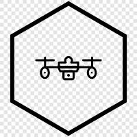 Quadcopter, Luftaufnahmen, UAV, 3DDruck symbol