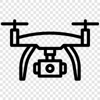 quadcopter camera, aerial photography, unmanned aerial vehicle, unmanned aerial system icon svg