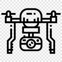 quadcopter camera, aerial photography, drone footage, quadcopter footage icon svg