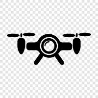 quadcopter, aerial photography, aerial videography, drone racing icon svg