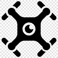 Quadcopter, Aerial, Drone photography, Drone filming icon svg