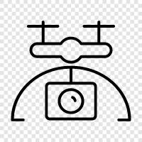 quadcopter, aerial photography, rc drone, aerial filming icon svg