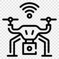 quadcopter, aerial photography, aerial videography, drone photography icon svg