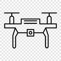 quadcopter, flying, unmanned aerial vehicle, aerial photography icon svg