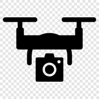 quadcopter, aerial fotoğrafçılık, fotoğrafçılık için drones, videografi için drones ikon svg