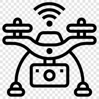 Quadcopter, Drohnen zum Verkauf, Drohnen zum Filmen, Drohnen für die Fotografie symbol