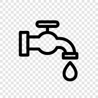 quality, taste, tap water icon svg