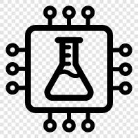 Quantenchemie, Molekularstruktur, Quantenmechanik, ab initio symbol