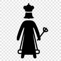 queen mother, queen, empress, regent icon svg