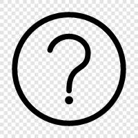 question, answer icon svg