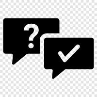 questions and answers, Q&A, Ask and Answer, question and answer icon svg