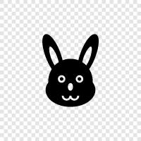 tavşan hutch, rabbit kafesler, rabbit gıda, rabbit oyuncaklar ikon svg