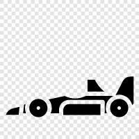 Racing, Automobile, Racecar, Race Car icon svg