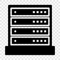 rack, hardware, networking, installation icon svg