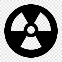 radiation, nuclear, radioactive, nuclear fallout icon svg