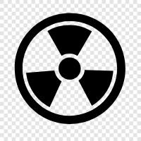 radiation, atomic, nuclear power, radiation poisoning icon svg