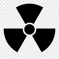 radiation, fallout, atomic, isotope icon svg