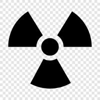 radiation sickness, radiation therapy, xrays, gamma rays icon svg