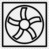 Heizkörper, Heizung, Heizungskern, Klimaanlage symbol