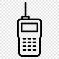 Radio, Wireless, communication, walkie talkie icon svg