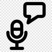 radio, interviews, talk, news icon svg