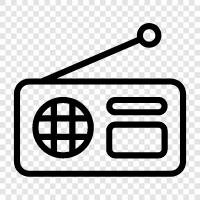 Radio Shack, Radio Frequency, Radio Station, Radio Control icon svg