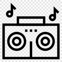 Radio Station, Radio DJ, Radio Shows, Radio Broadcaster icon svg
