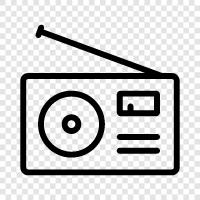 Radio Station, Radio Programs, Radio Broadcasters, Radio Stations icon svg