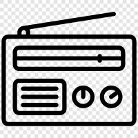 radio station, FM radio, AM radio, Radio icon svg